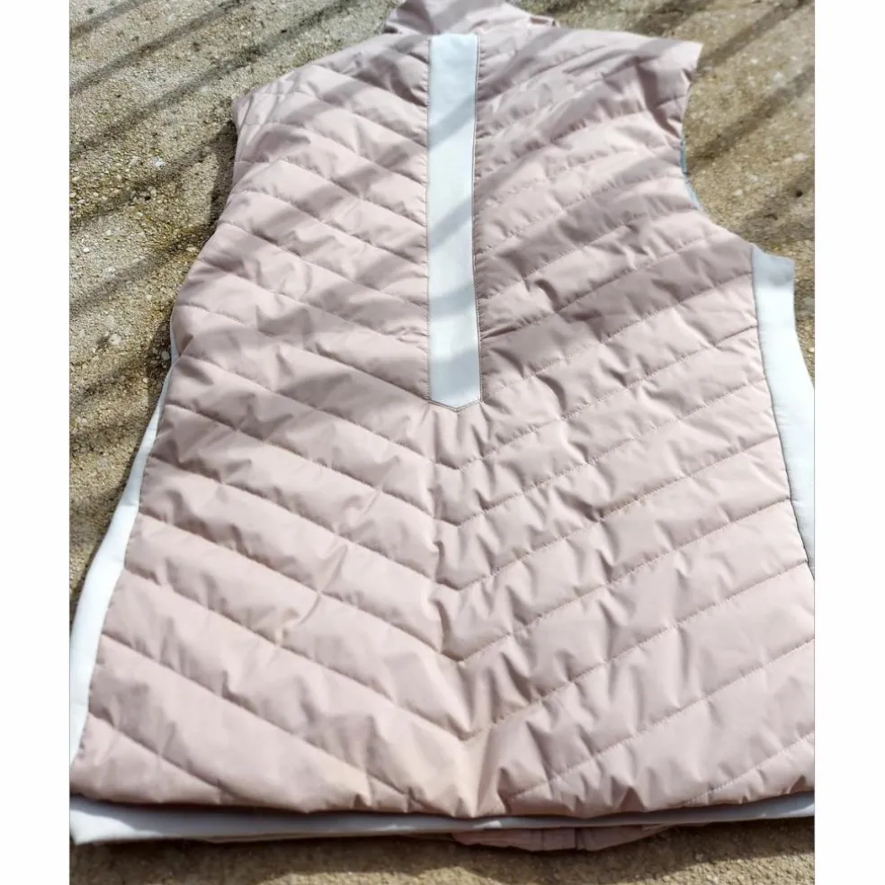 Veste sans manche Fouganza rose