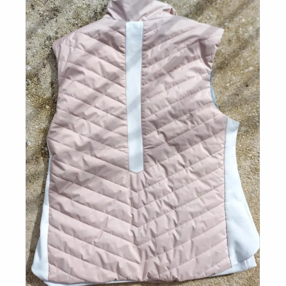 Veste sans manche Fouganza rose