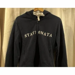 veste stationata bleu marine