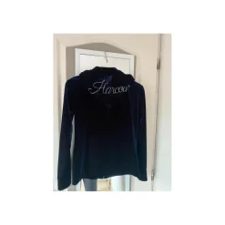 veste sweat harcour velours