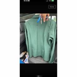 Veste Time rider vert sapin