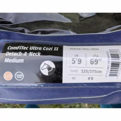 Weatherbeeta couverture imperméable+couvre cou 220g 1680D taille 5'9 125cm